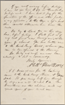 Ticknor, [William D.], ALS to. Aug. 22, 1853.
