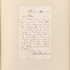 Ticknor, [William D.], ALS to. Sep. 7, 1853.