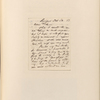 Tick[nor, William D.], ALS to. Oct. 8, 1853.