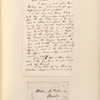 Ticknor, [William D.], ALS to. Feb. 3, 1854.