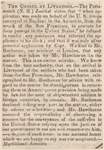 Ticknor, [William D.], ALS to. Mar. 30, 1854.