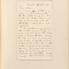 Ticknor, [William D.], ALS to. Apr. 7, 1854.