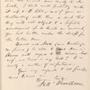 Ticknor, [William D.], ALS to. Apr. 7, 1854.