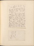 Ticknor, [William D.], ALS to. Apr. 30, 1854.