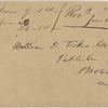 Ticknor, [William D.], ALS to. Jun. 7, 1854.