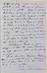 Ticknor, [William D.], ALS to. Sep. 30, 1854.