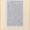 Ticknor, [William D.], ALS to. Oct. 12, 1854.