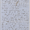 Ticknor, [William D.], ALS to. Oct. 12, 1854.