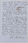 Ticknor, [William D.], ALS to. Dec. 15, 1854.