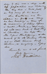 Ticknor, [William D.], ALS to. Dec. 18, 1854.