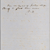 Ticknor, [William D.], ALS to. May 11, 1855.