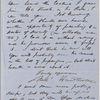 Ticknor, [William D.], ALS to. May 27, 1855.