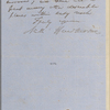 Ticknor, [William D.], ALS to. Jun. 21, 1855.