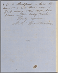 Ticknor, [William D.], ALS to. Jun. 21, 1855.