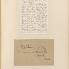 Ticknor, [William D.], ALS to. Aug. 17, 1855.