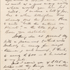 Ticknor, [William D.], ALS to. Aug. 17, 1855.