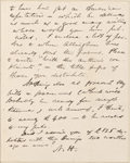 Ticknor, [William D.], ALS to. Aug. 17, 1855.