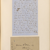 Ticknor, [William D.], ALS to. Aug. 31, 1855.