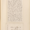 Ticknor, [William D.], ALS to. Oct. 12, 1855.