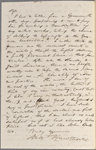 Ticknor, [William D.], ALS to. Oct. 12, 1855.