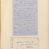 Ticknor, [William D.], ALS to. Dec. 7, 1855.