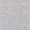 Ticknor, [William D.], ALS to. Feb. 1, 1856.