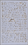 Ticknor, [William D.], ALS to. Apr. 24, 1856.