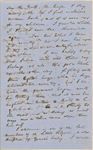 Ticknor, [William D.], ALS to. Apr. 24, 1856.