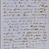 Ticknor, [William D.], ALS to. Apr. 24, 1856.