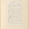 Ticknor, [William D.], ALS to. May 10, 1856.