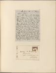 Ticknor, [William D.], ALS to. Jun. 6, 1856.
