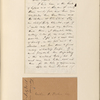 Ticknor, [William D.], ALS to. Jul. 17, 1856.