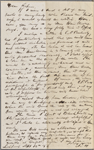 Ticknor, [William D.], ALS to. Sep. 12, 1856, as postscript to ALS by Sophia Hawthorne, Sep. 7, 1856.