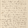 Ticknor, [William D.], ALS to. Oct. 10, 1856.