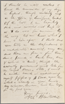 Ticknor, [William D.], ALS to. Jan. 2, 1857.