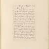 Ticknor, [William D.], ALS to. Jan. 31, 1857.