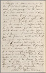 Ticknor, [William D.], ALS to. Jan. 31, 1857.