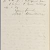 Ticknor, [William D.], ALS to. Feb. 26, 1857.