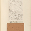 Ticknor, [William D.], ALS to. Mar. 13, 1857.