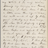 Ticknor, [William D.], ALS to. Mar. 13, 1857.