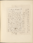 Ticknor, [William D.], ALS to. Apr. 9, 1857.