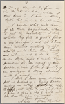 Ticknor, [William D.], ALS to. Apr. 9, 1857.