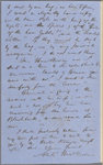 Ticknor, [William D.], ALS to. May 20, 1857.
