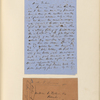 Ticknor, [William D.], ALS to. Jun 5, 1857.