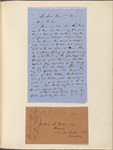 Ticknor, [William D.], ALS to. Jun 5, 1857.