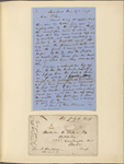 Ticknor, [William D.], ALS to. Jun. 19, 1857.