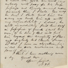 Ticknor, [William D.], ALS to. Sep. 26, 1857.