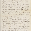Ticknor, [William D.], ALS to. Oct. 9, 1857.