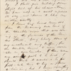 Ticknor, [William D.], ALS to. Oct. 9, 1857.