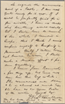 Ticknor, [William D.], ALS to. Nov. 5, 1857.